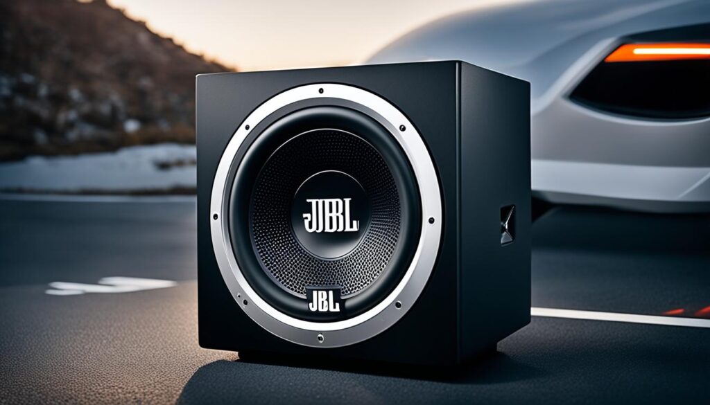 JBL SUBBP12AM Amplified Subwoofer Black