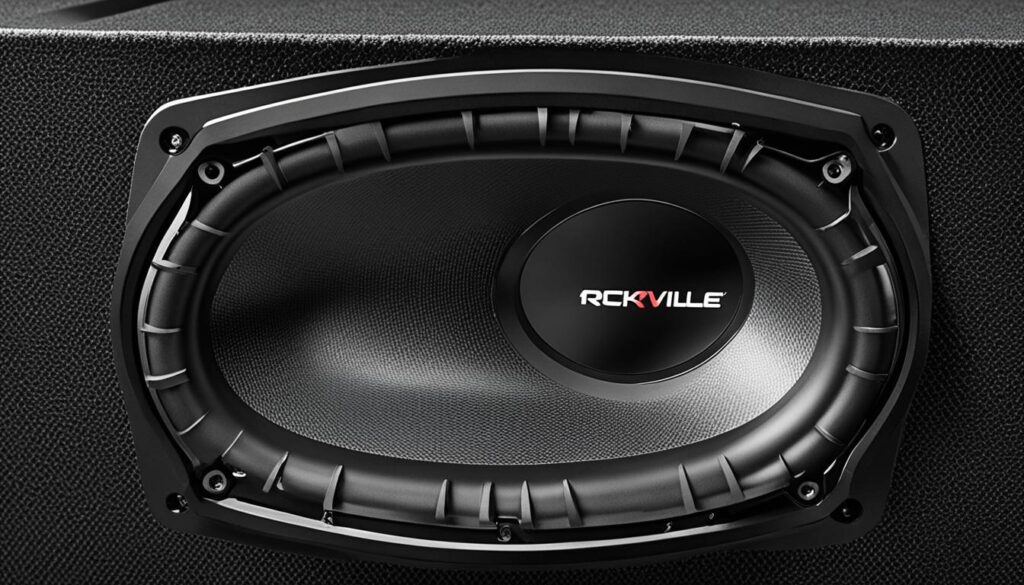 Rockville RV8.2A Car Subwoofer Enclosure+Amp Kit